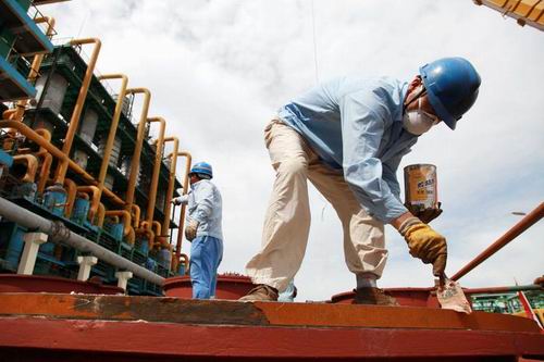 南化公司同步檢修為提質(zhì)上產(chǎn)掃清設(shè)備隱患2